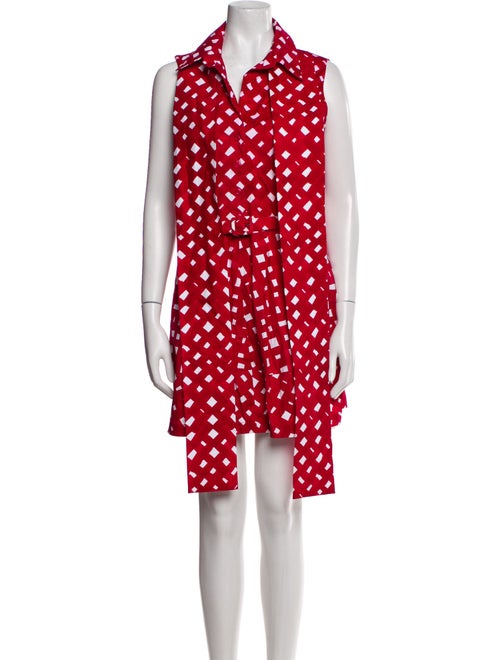 Samantha Sung Printed Mini Dress