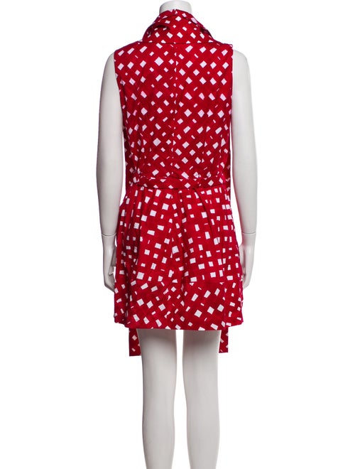 Samantha Sung Printed Mini Dress