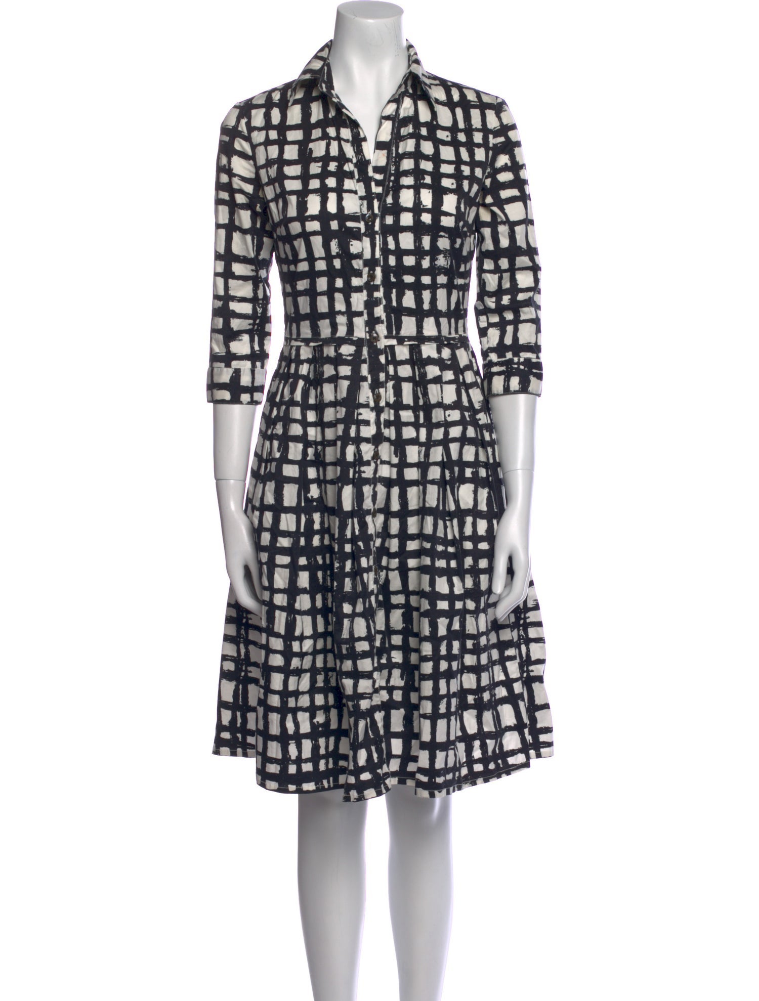 Samantha Sung Printed Midi Length Dress