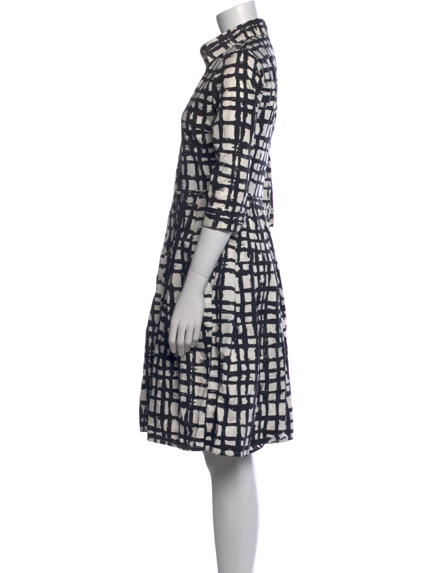 Samantha Sung Printed Midi Length Dress