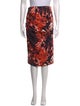 Samantha Sung Printed Knee-Length Skirt