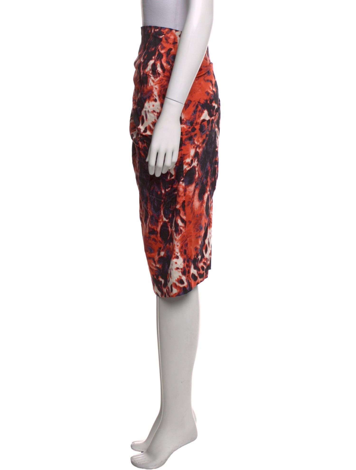 Samantha Sung Printed Knee-Length Skirt