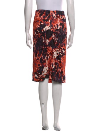 Samantha Sung Printed Knee-Length Skirt