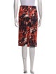 Samantha Sung Printed Knee-Length Skirt