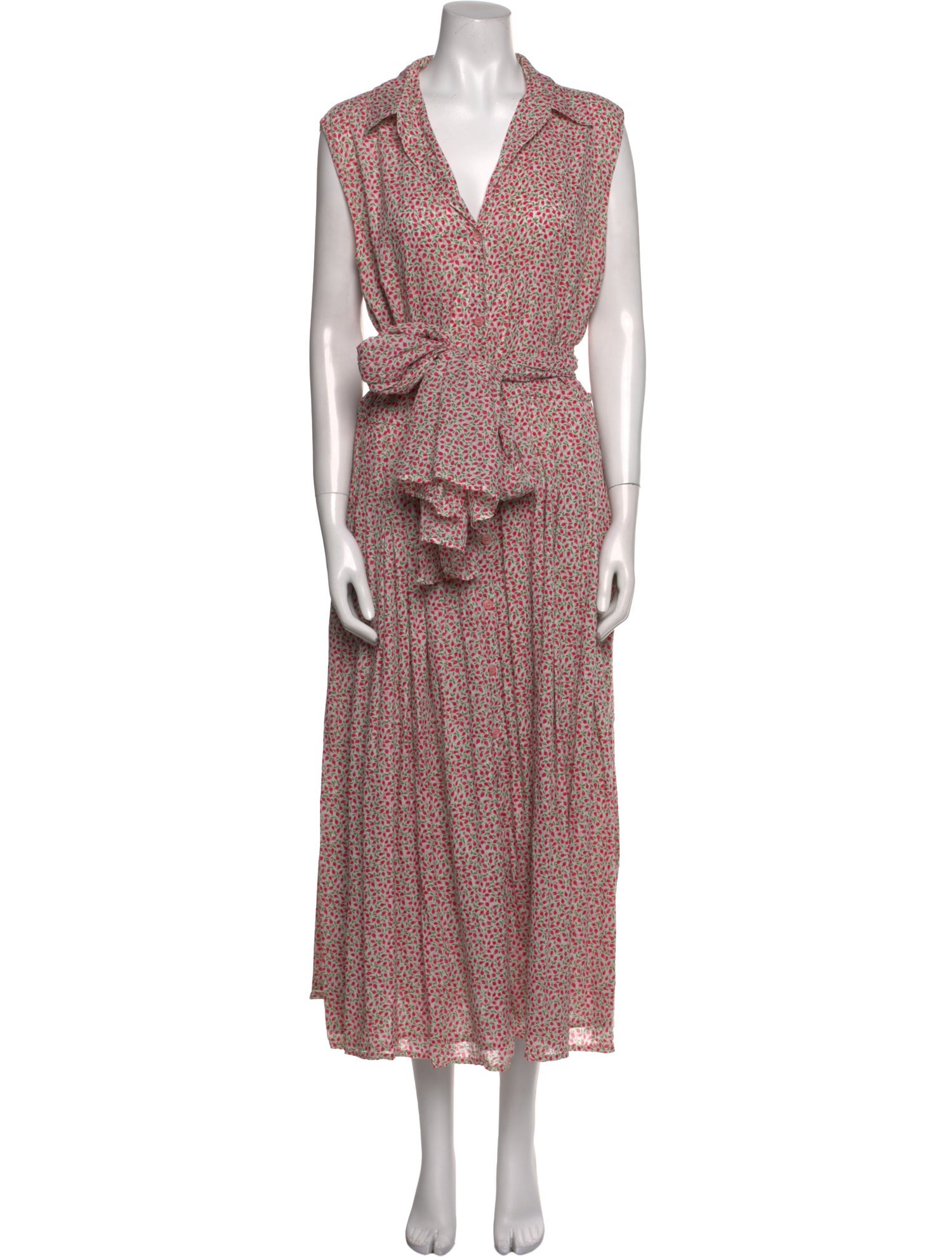 Samantha Sung Printed Long Dress