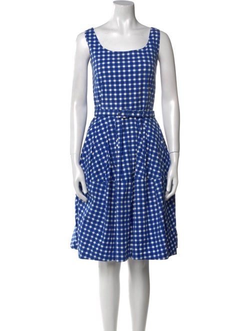 Samantha Sung Printed Knee-Length Dress