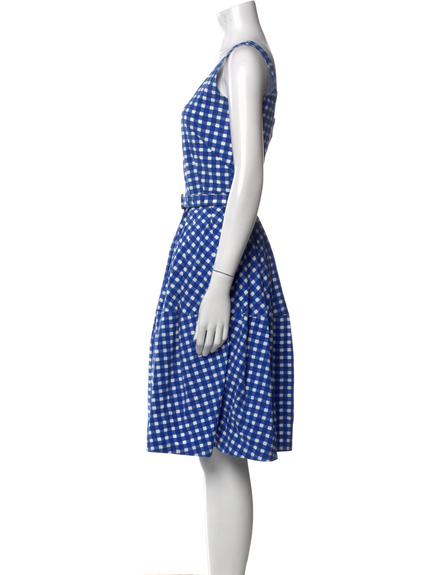 Samantha Sung Printed Knee-Length Dress