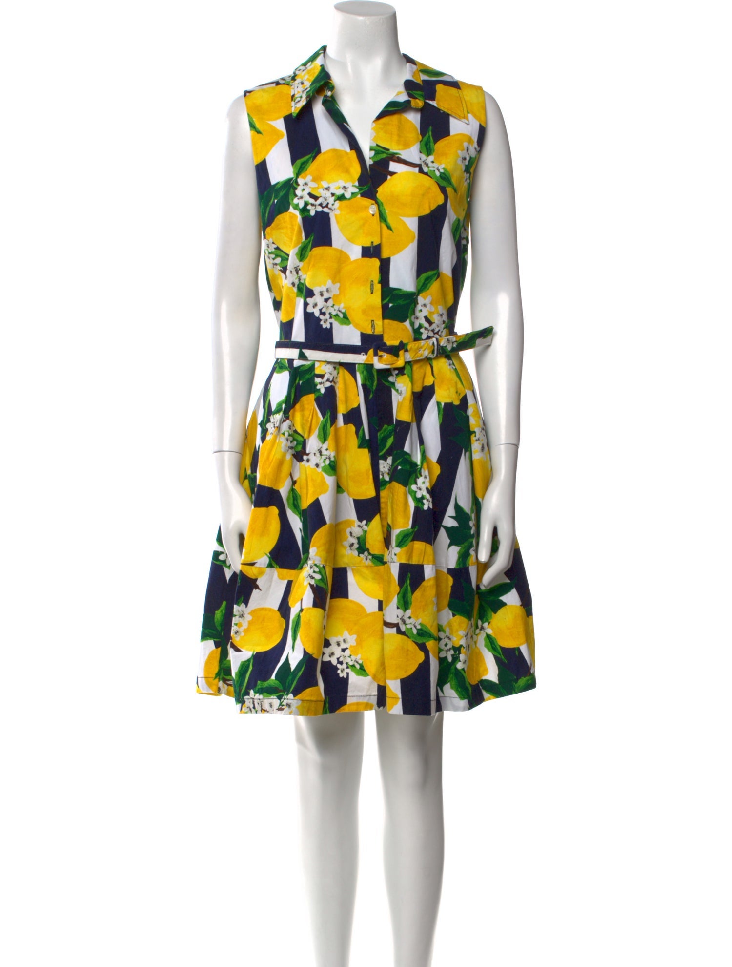 Samantha Sung Floral Print Knee-Length Dress