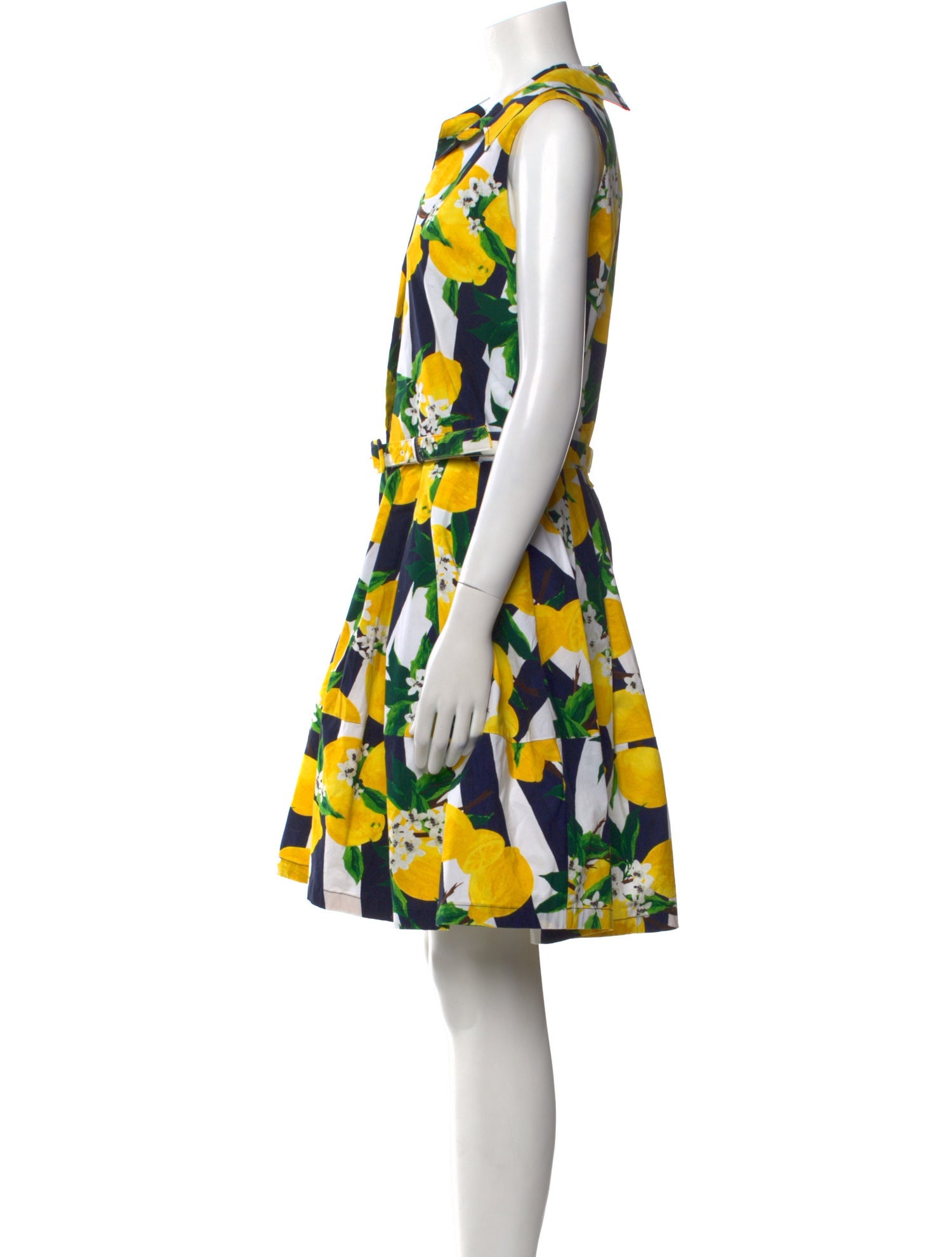 Samantha Sung Floral Print Knee-Length Dress