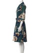 Samantha Sung Floral Print Knee-Length Dress