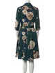 Samantha Sung Floral Print Knee-Length Dress