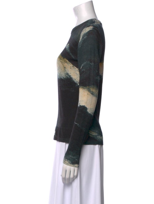 Samantha Sung Cashmere Printed Sweater