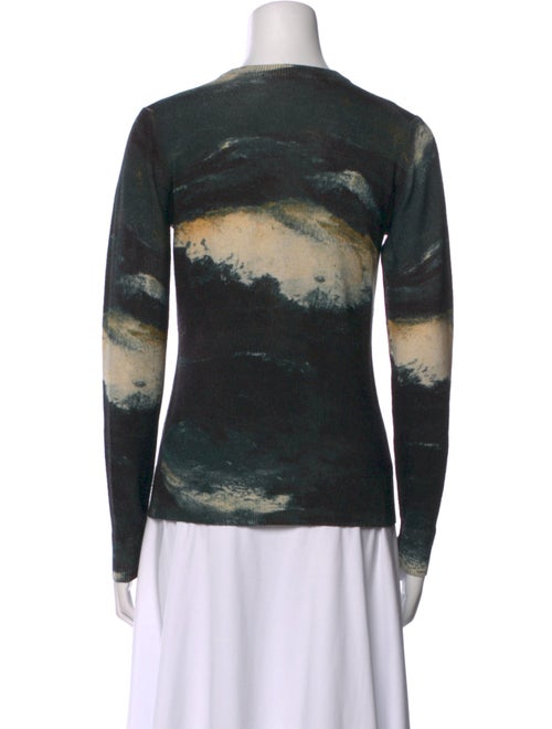 Samantha Sung Cashmere Printed Sweater