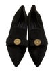 Samantha Sung Ponyhair Bow Accents Loafers