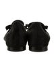 Samantha Sung Ponyhair Bow Accents Loafers