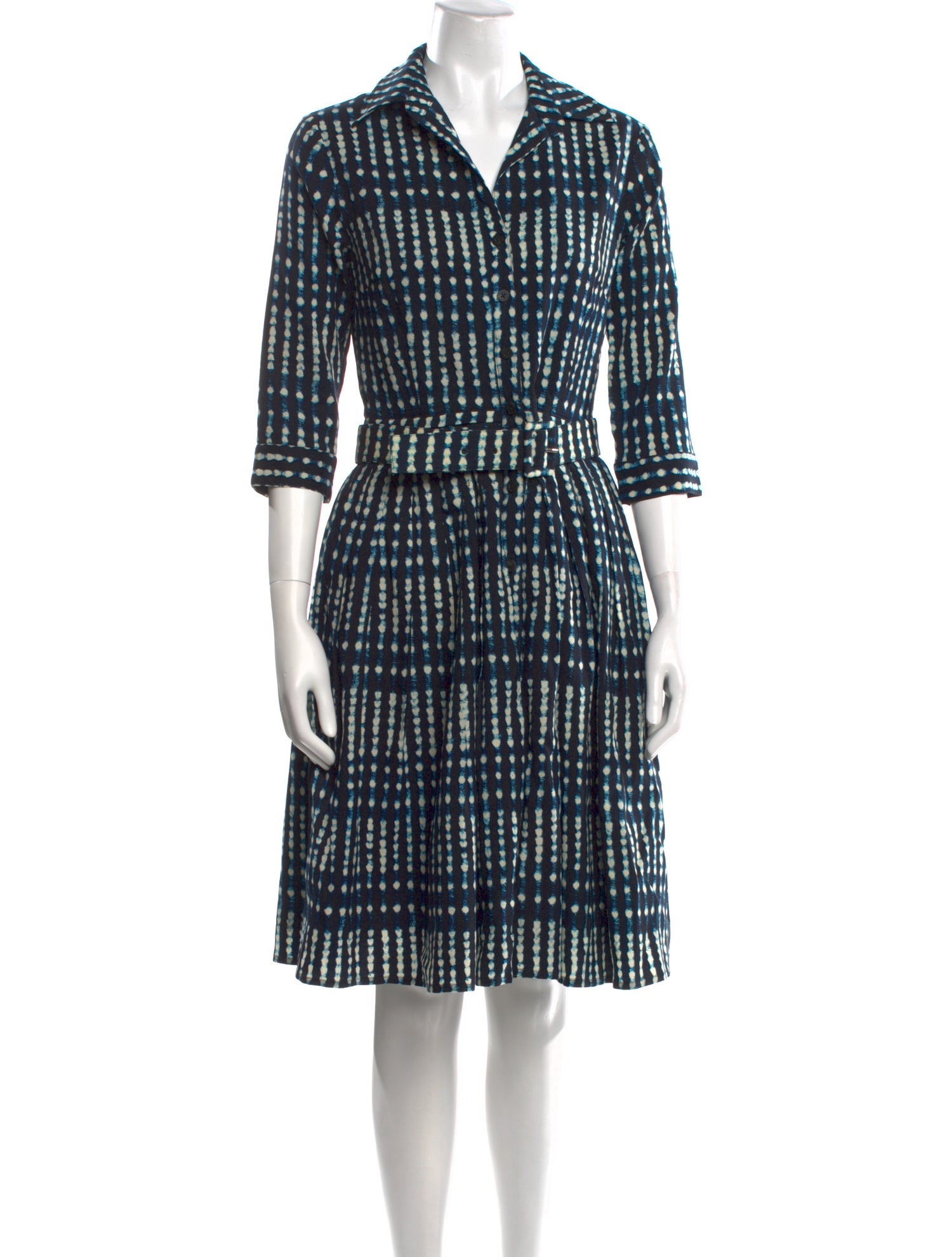Samantha Sung Wool Knee-Length Dress