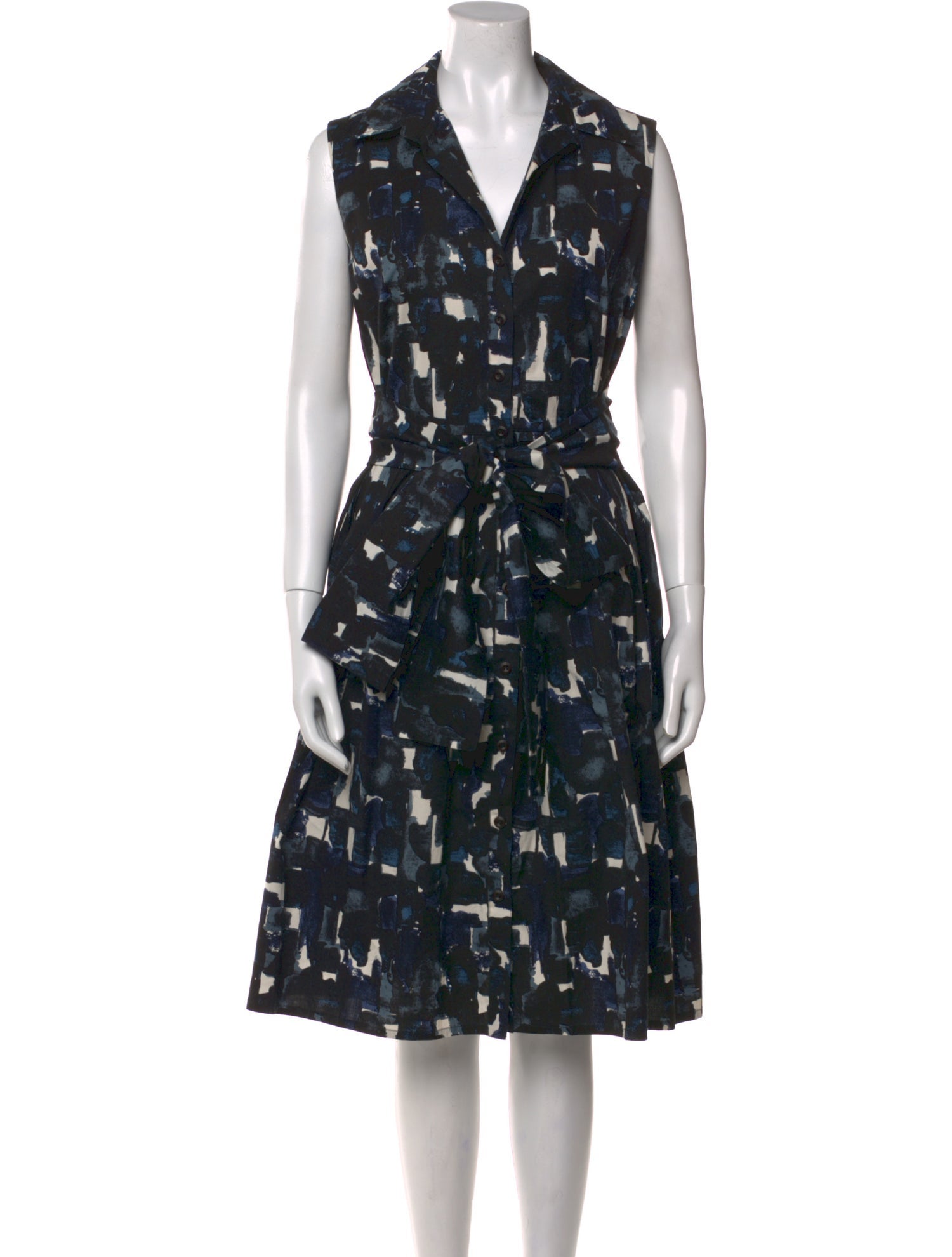 Samantha Sung Printed Midi Length Dress