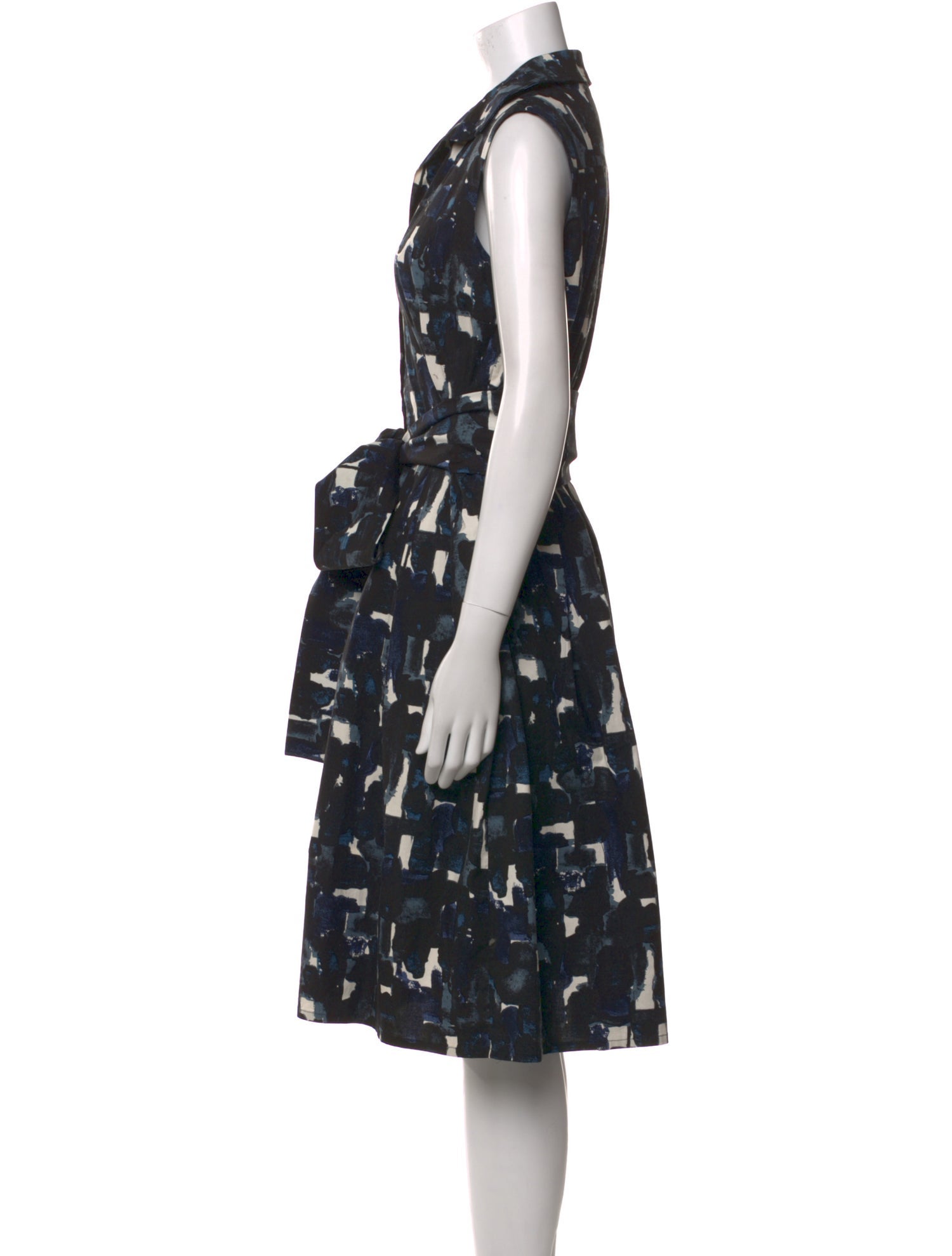 Samantha Sung Printed Midi Length Dress