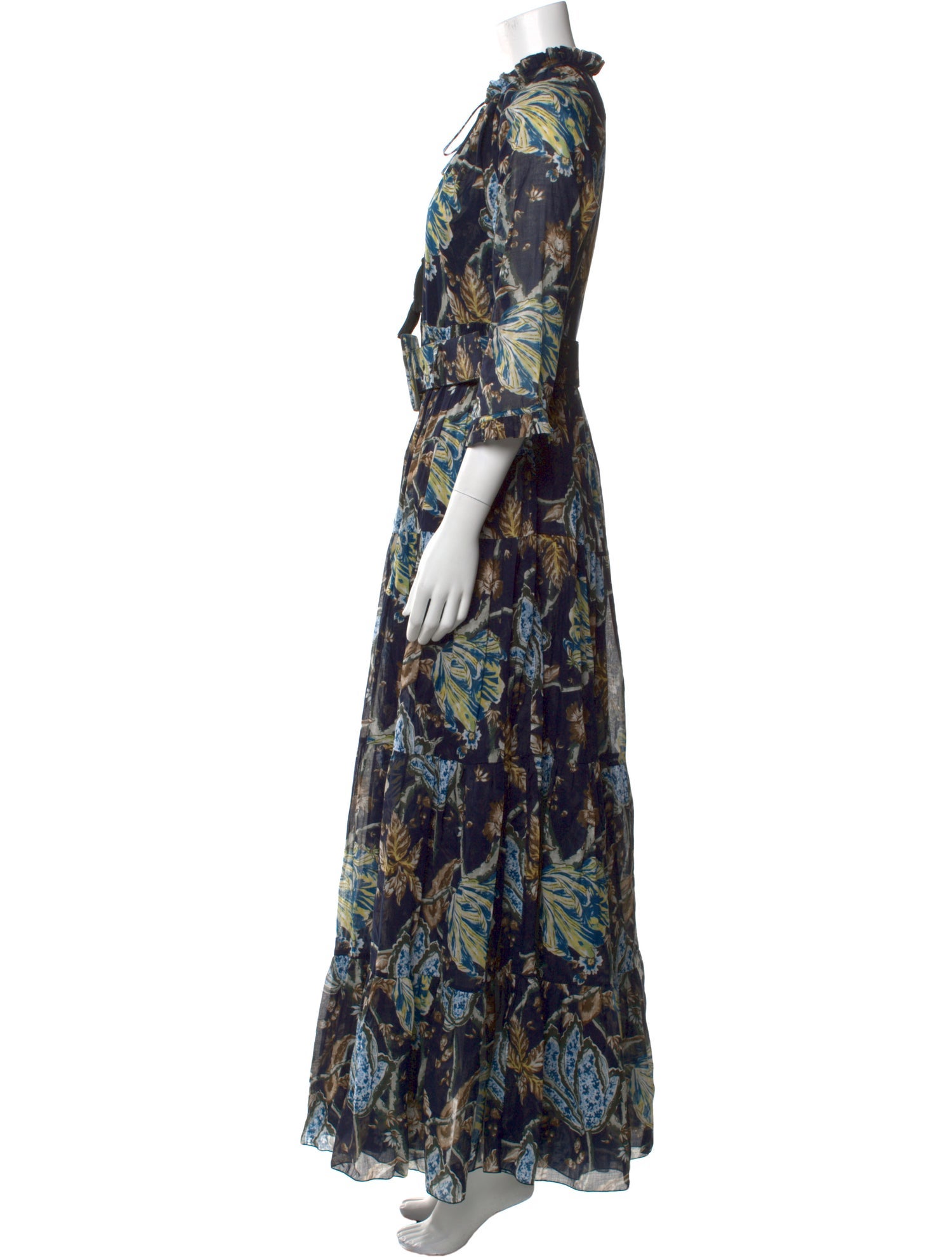 Samantha Sung Printed Long Dress