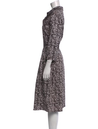 Samantha Sung Printed Midi Length Dress