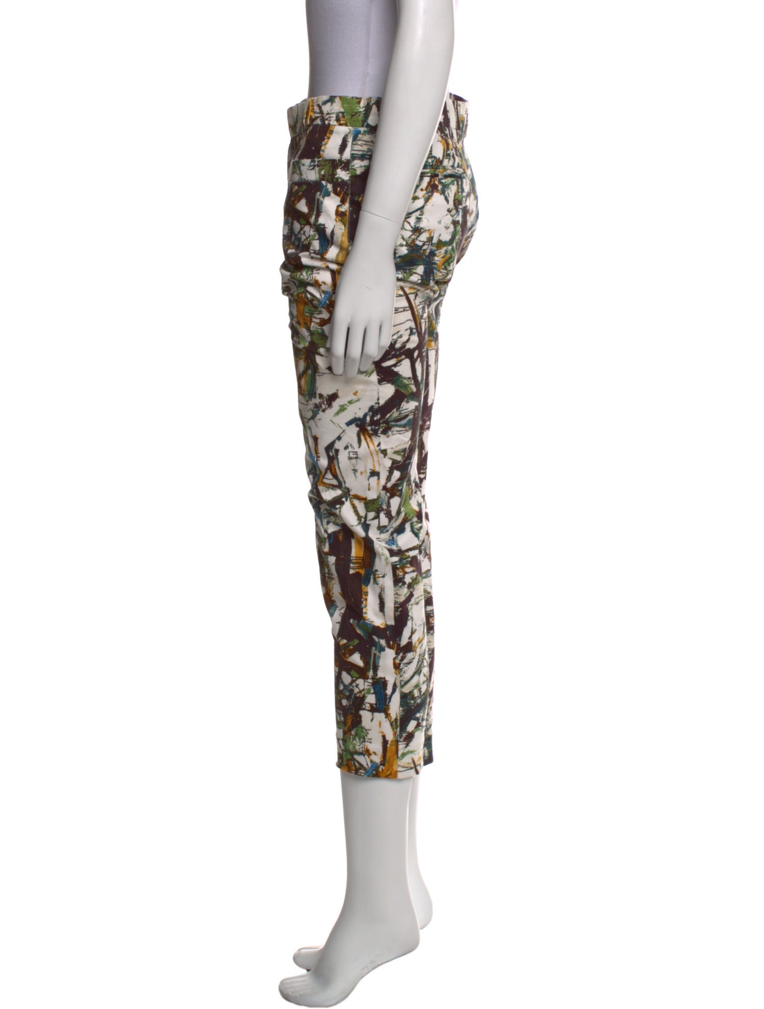 Samantha Sung Printed Straight Leg Pants
