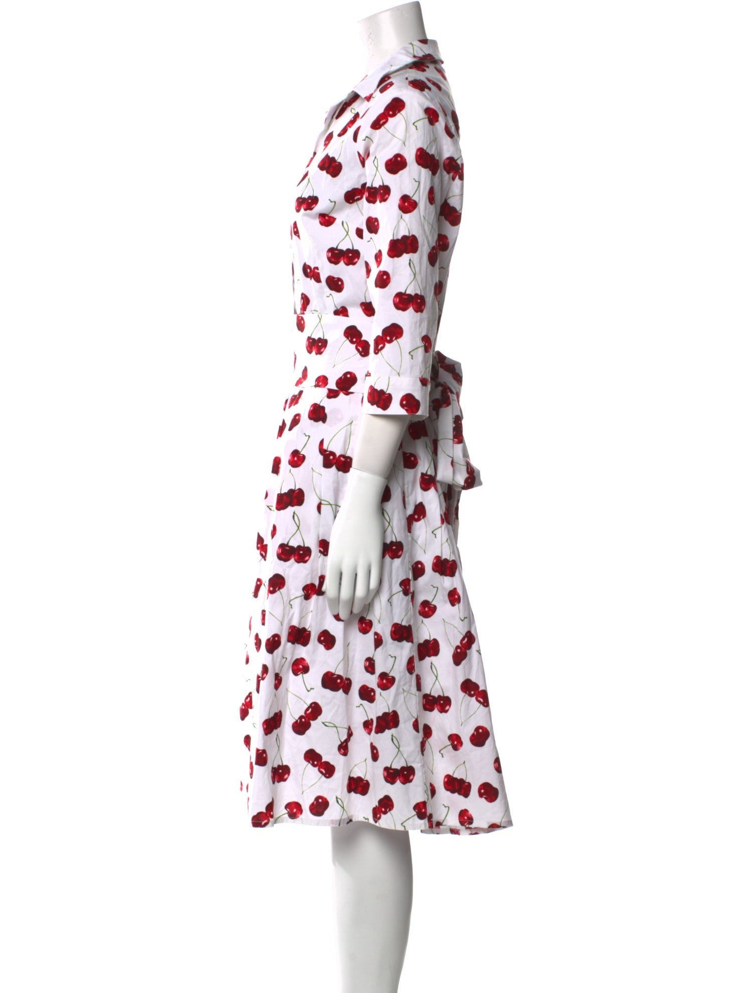 Samantha Sung Printed Midi Length Dress