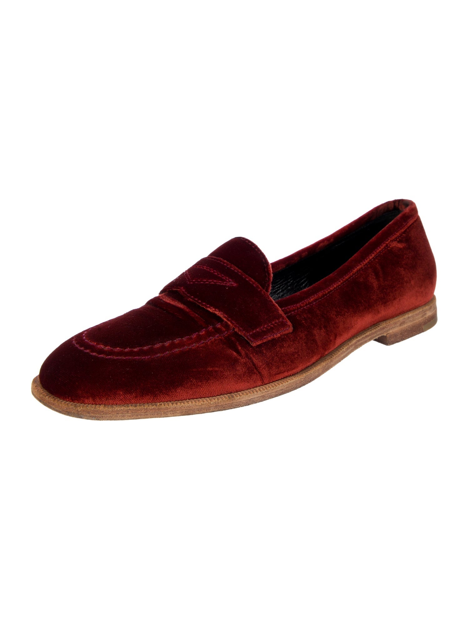 Max Kibardin Velvet Loafers