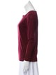 Bateau Neckline Long Sleeve T-Shirt image 2