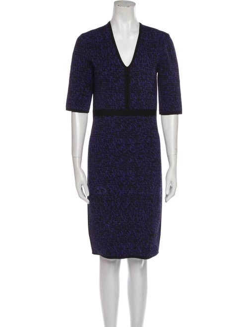 L.K. Bennett Printed Knee-Length Dress