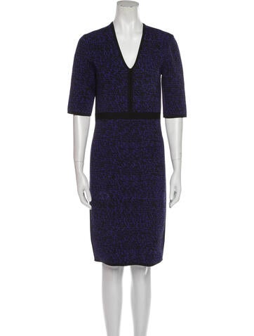 L.k. Bennett Dresses Printed Knee-Length Dress S