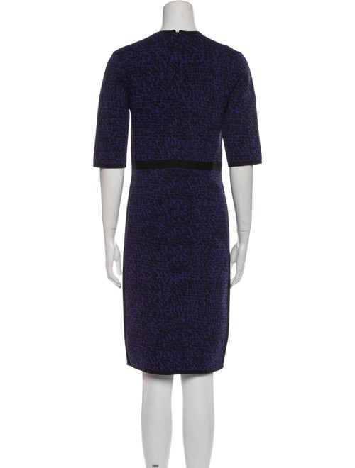 L.K. Bennett Printed Knee-Length Dress