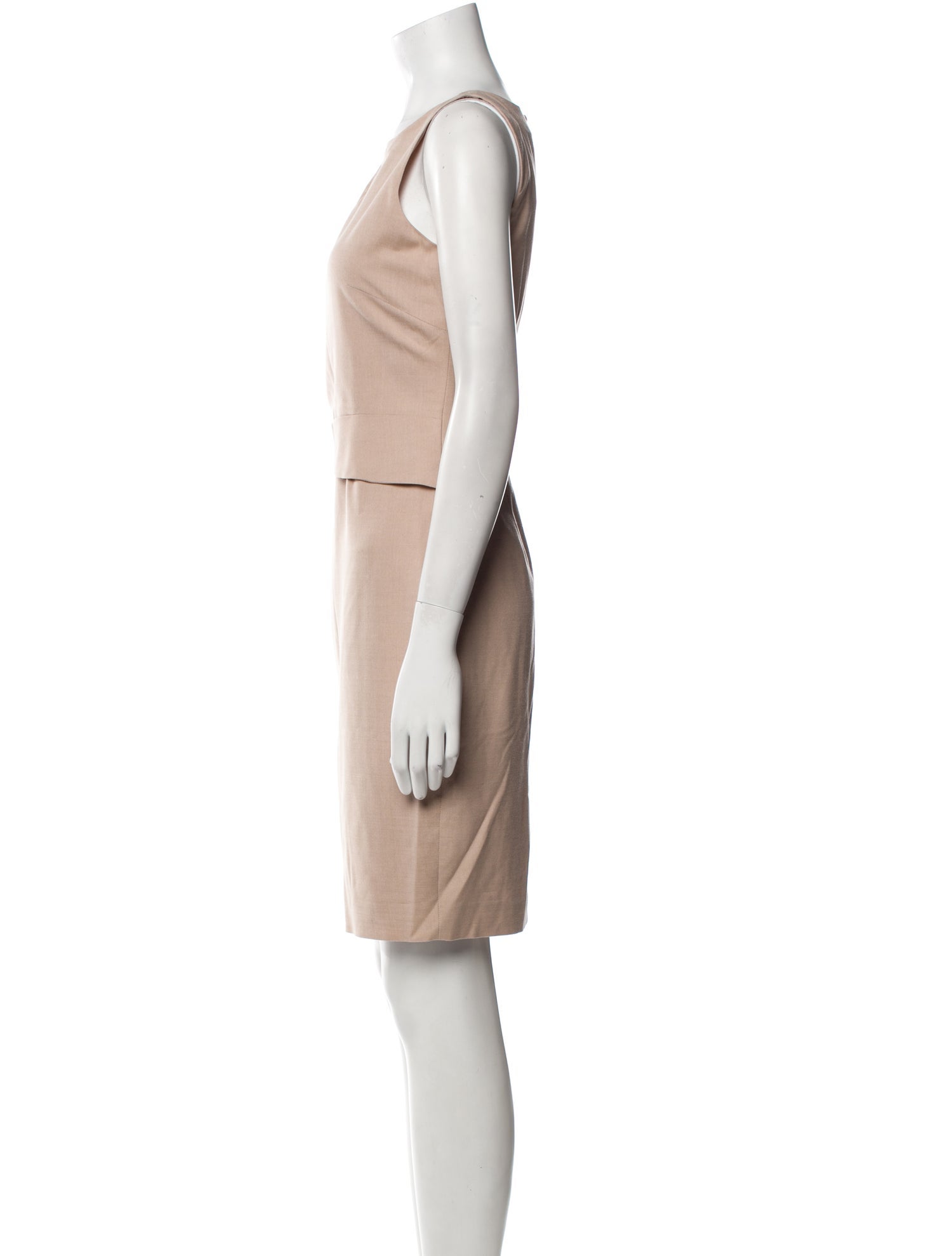 L.K. Bennett Bateau Neckline Mini Dress