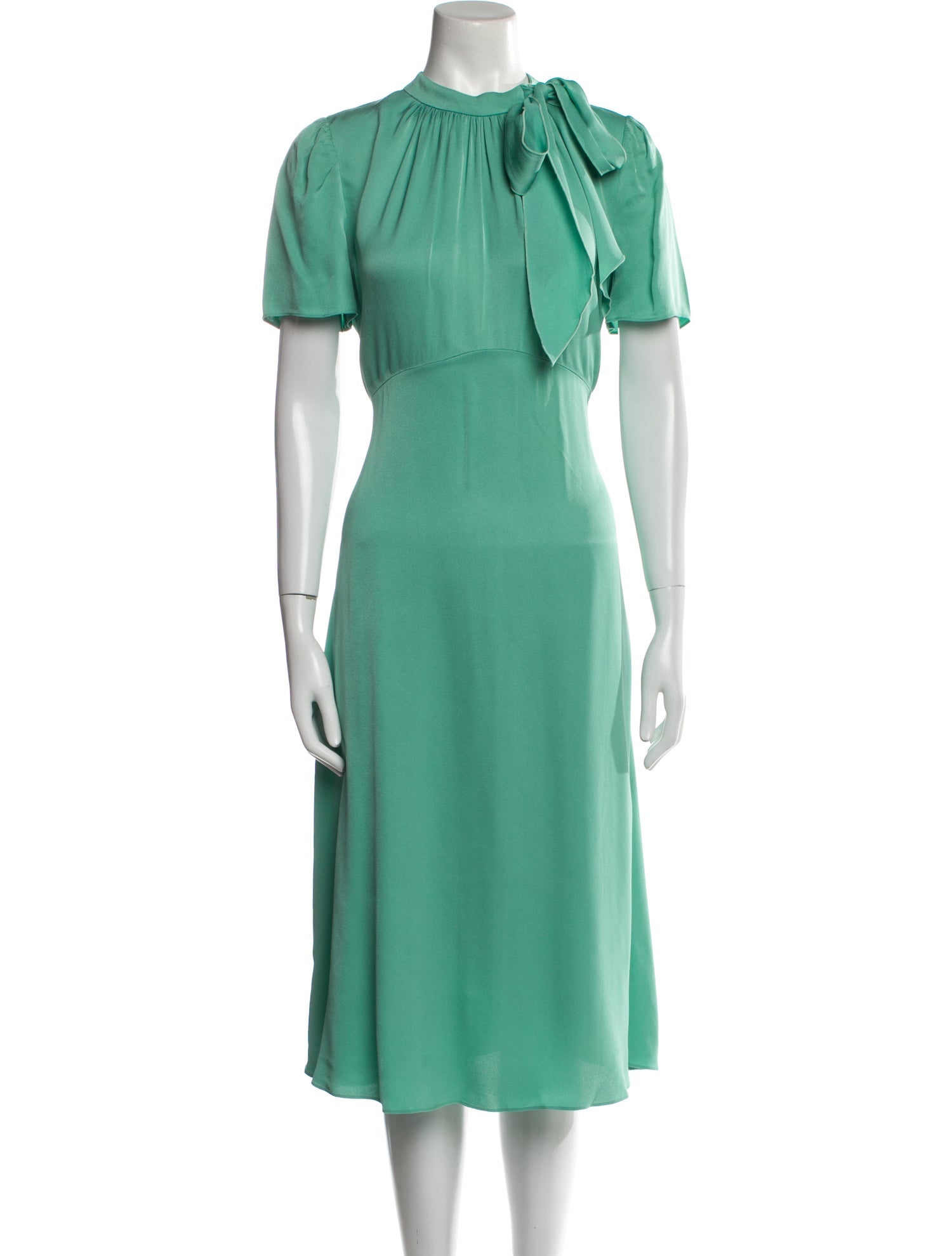 L.K. Crew Neck Midi Length Dress w/ Tags Green Dresses, Clothing W9Z32819 The RealReal