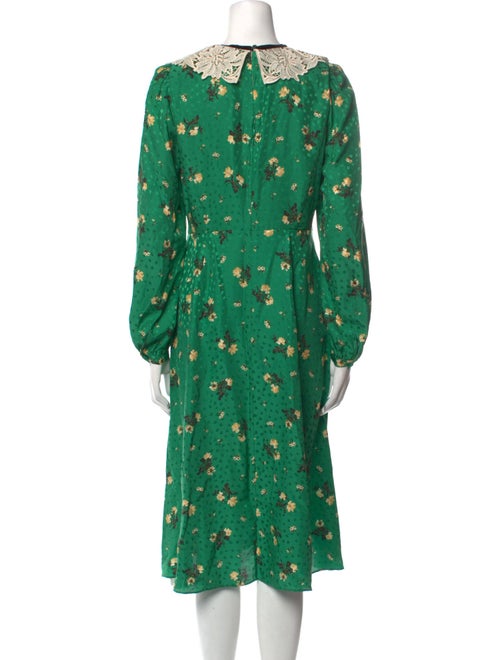 L.K. Bennett Silk Midi Length Dress