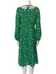 L.K. Bennett Silk Midi Length Dress
