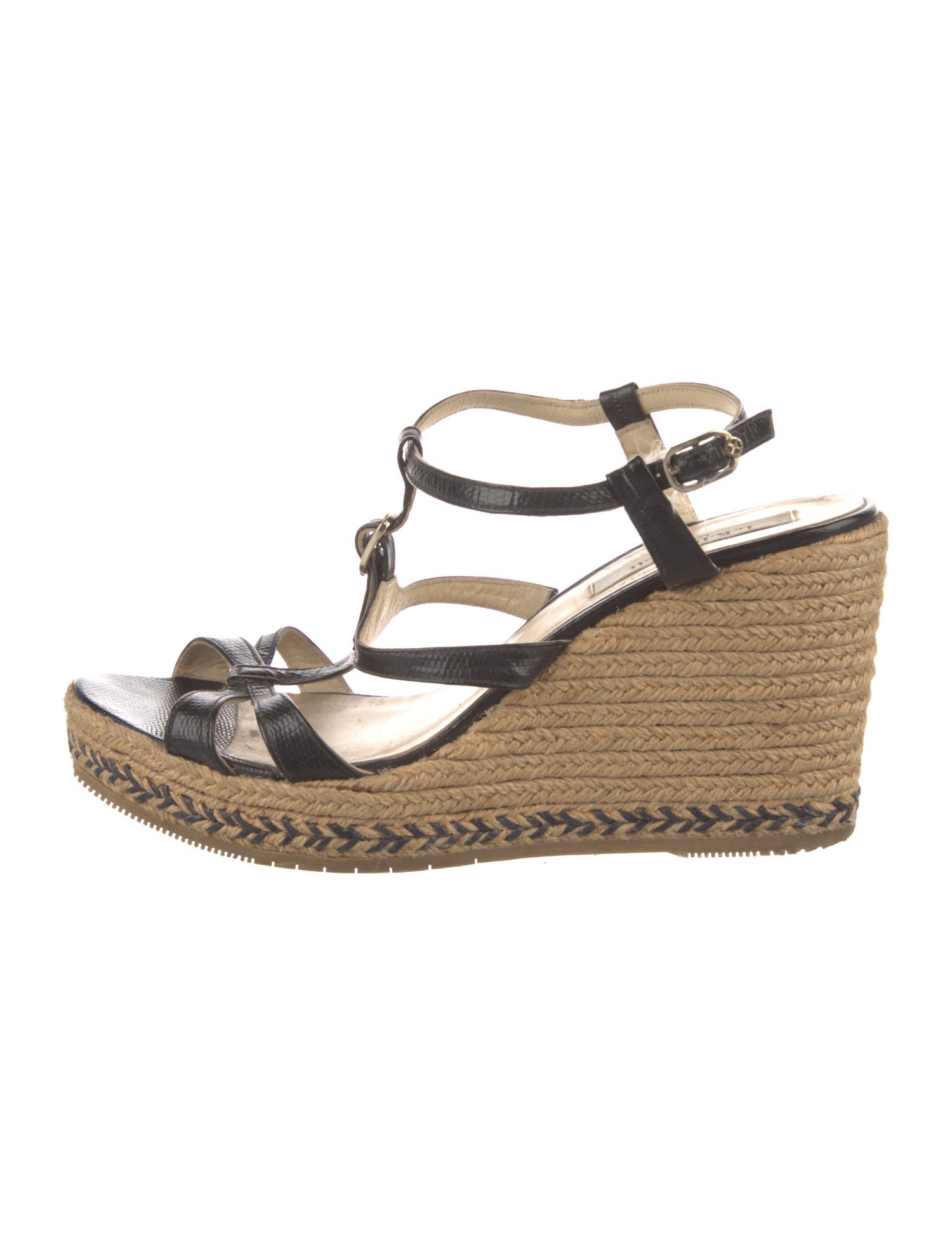 L.K. Bennett Leather Espadrilles