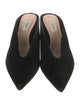 L.K. Bennett Velvet Mules