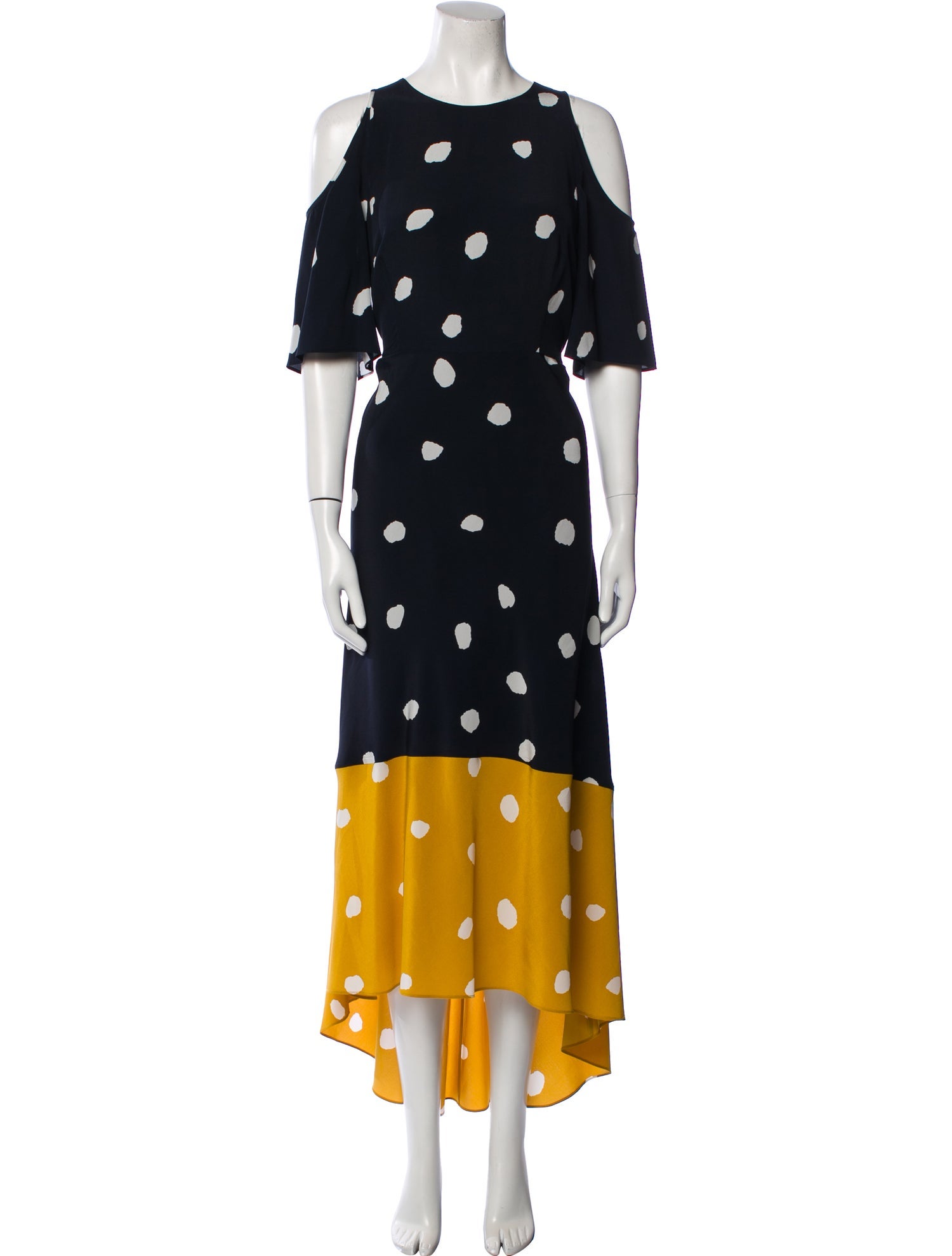 L.K. Bennett Silk Long Dress