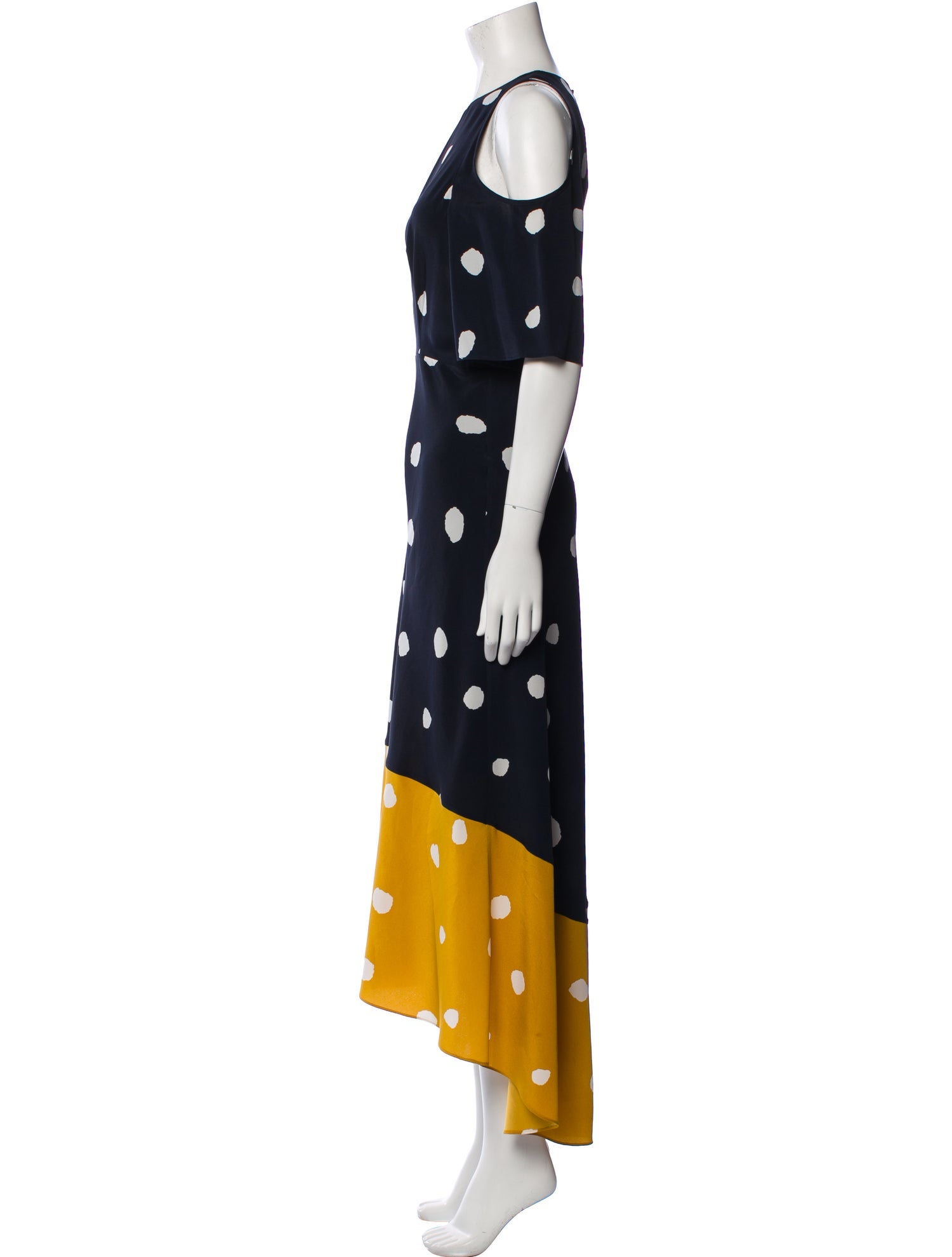L.K. Bennett Silk Long Dress