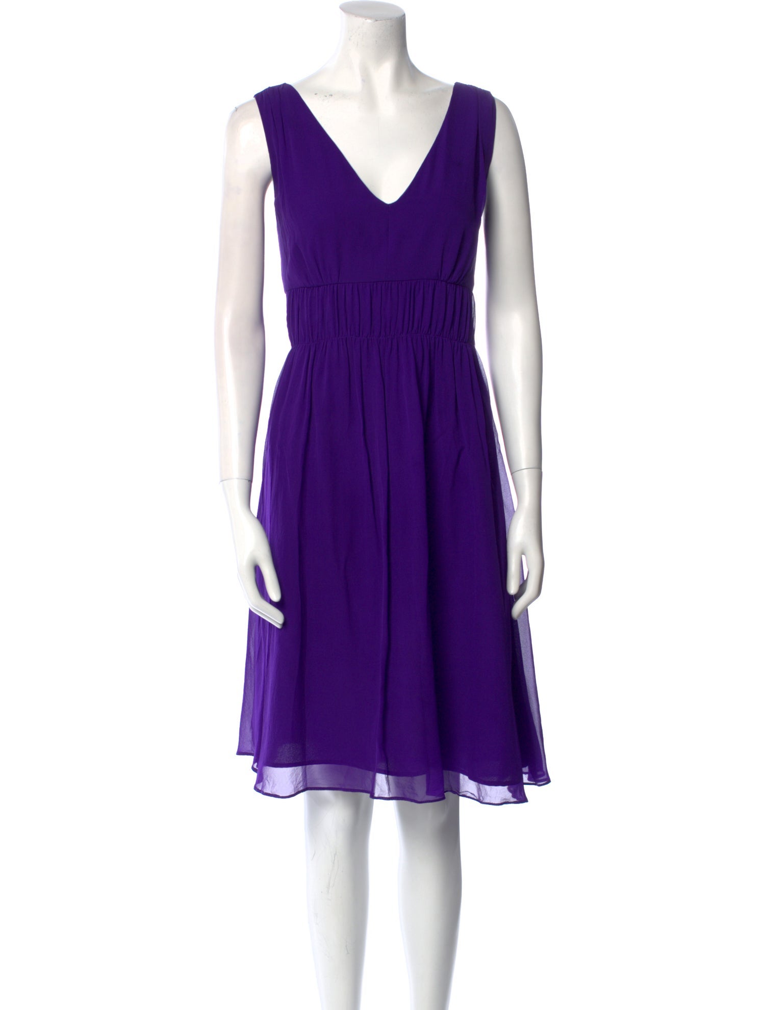 L.K. Bennett Silk Knee-Length Dress