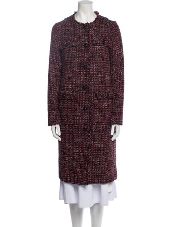 L.K. Bennett Tweed Pattern Coat
