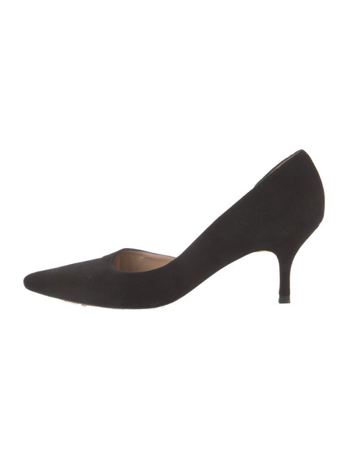 L.K. Bennett Suede D'Orsay Pumps