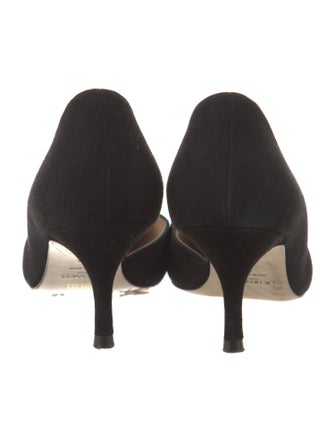 L.K. Bennett Suede D'Orsay Pumps