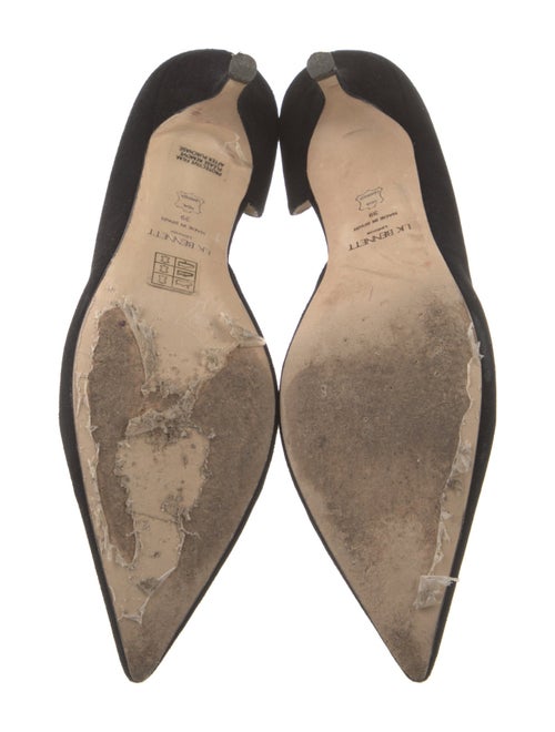 L.K. Bennett Suede D'Orsay Pumps