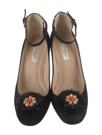 L.K. Bennett Suede Pumps