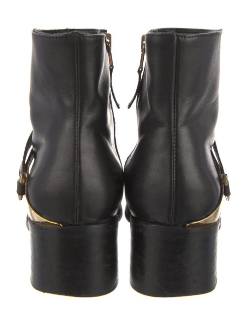 L.K. Bennett Leather Moto Boots