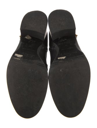 L.K. Bennett Leather Moto Boots