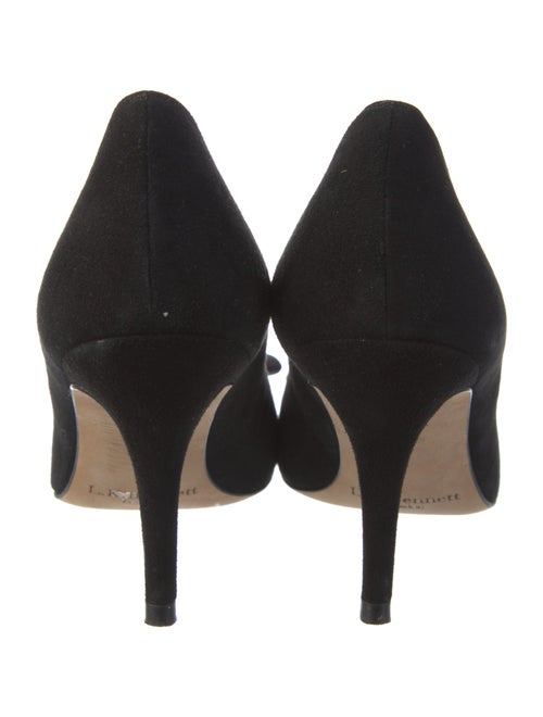 L.K. Bennett Suede Bow Accents Pumps