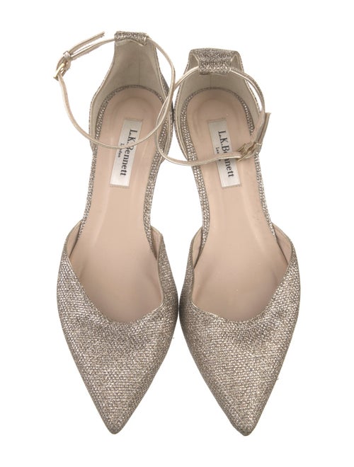 L.K. Bennett Leather D'Orsay Pumps