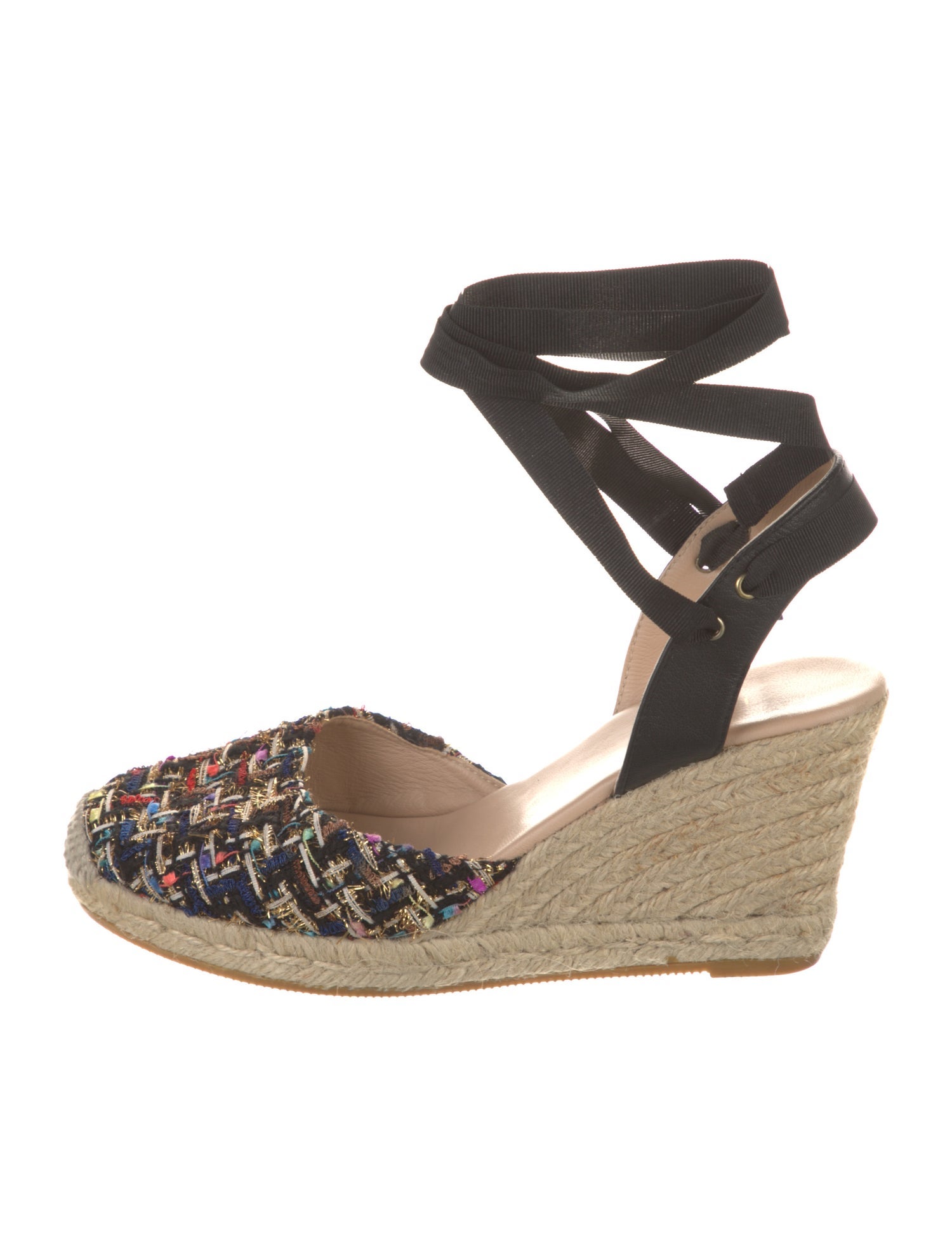 L.K. Bennett Tweed Tweed Pattern Pumps